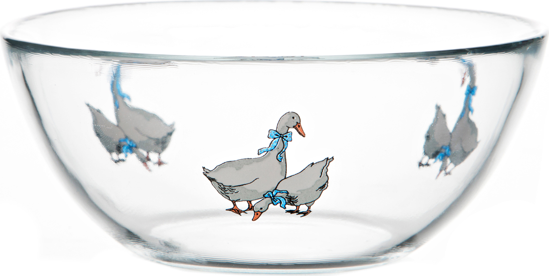  Geese glass