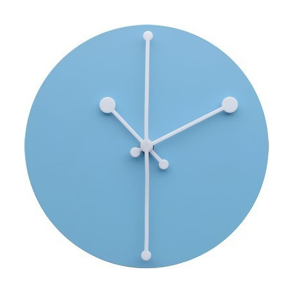 Настенные часы Dotty Blue, 20 см, Металл, Alessi, Италия
