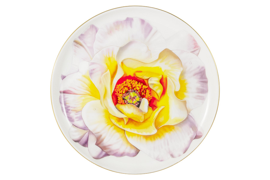 Тарелка десертная Flowers Kamelia, 19 см, Фарфор, Anna Lafarg Emily, Китай