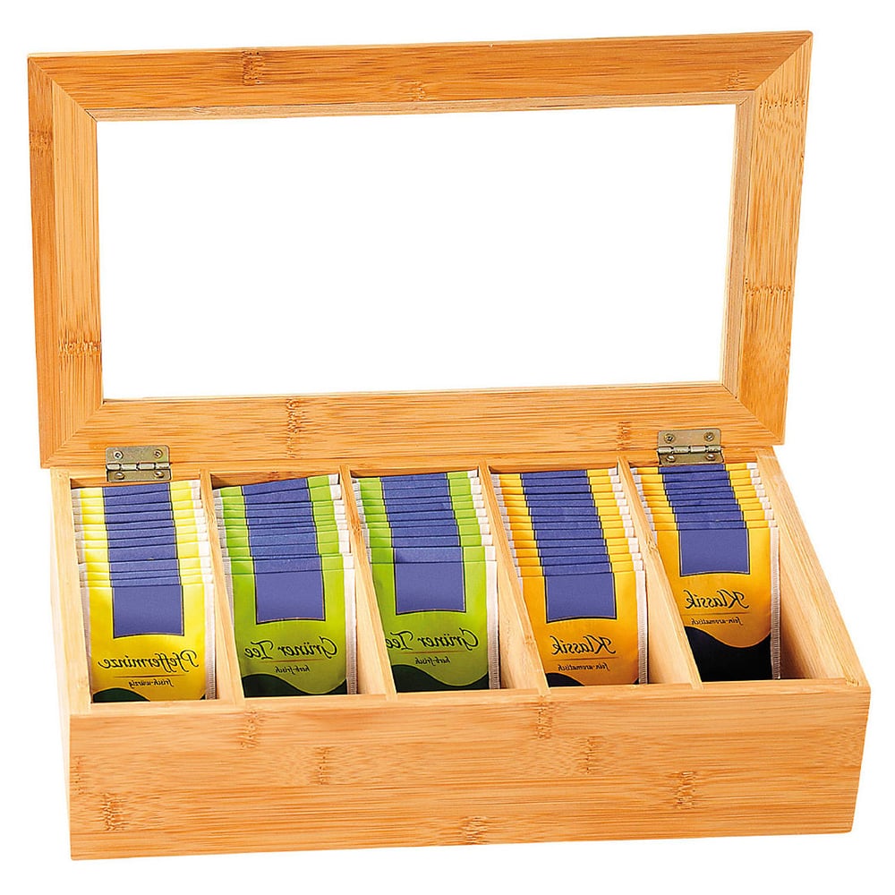 Контейнер для пакетиков чая Teabox, 36х20 см, 9 см, Дерево, Anton Kesper, Германия