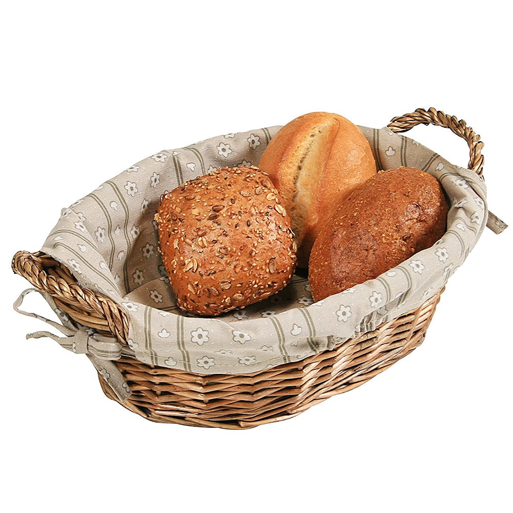 Корзина для хлеба Bread Basket, 27х24 см, 15 см, Хлопок, Полиротанг, Anton Kesper, Германия