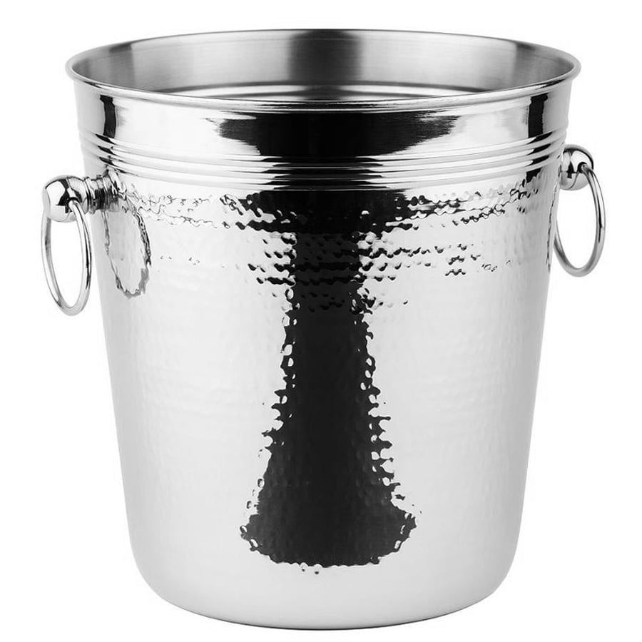 Ведро для шампанского Silver Bucket, 20 см, 5,1 л, 21 см, Нерж. сталь, APS, Германия