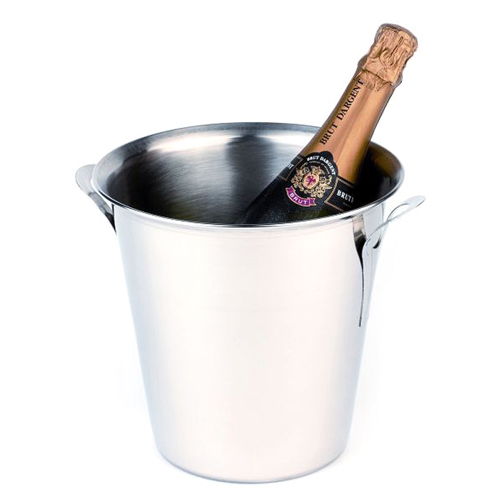 Ведро для шампанского Bucket, 25 см, 3,9 л, 21 см, Нерж. сталь, APS, Германия