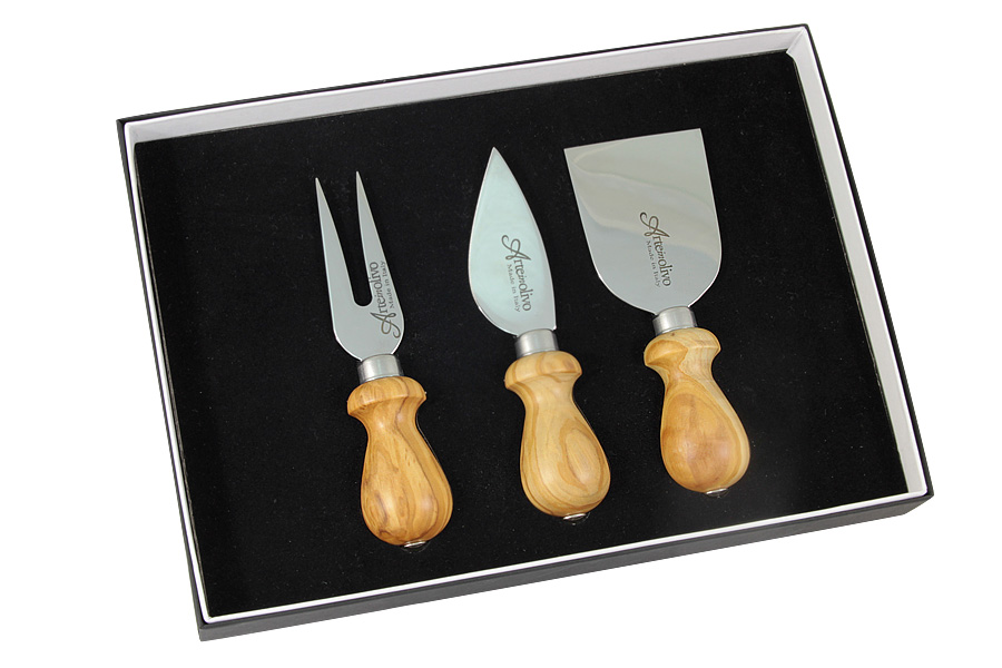 Набор ножей для сыра ArteinOlivo, Нерж. сталь, Олива, ArteInOlivo, Италия