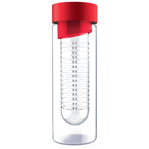 Термобутылка Asobu Flavour It Red, 480 мл, 7,5 см, 22,3 см, Пластик, Asobu