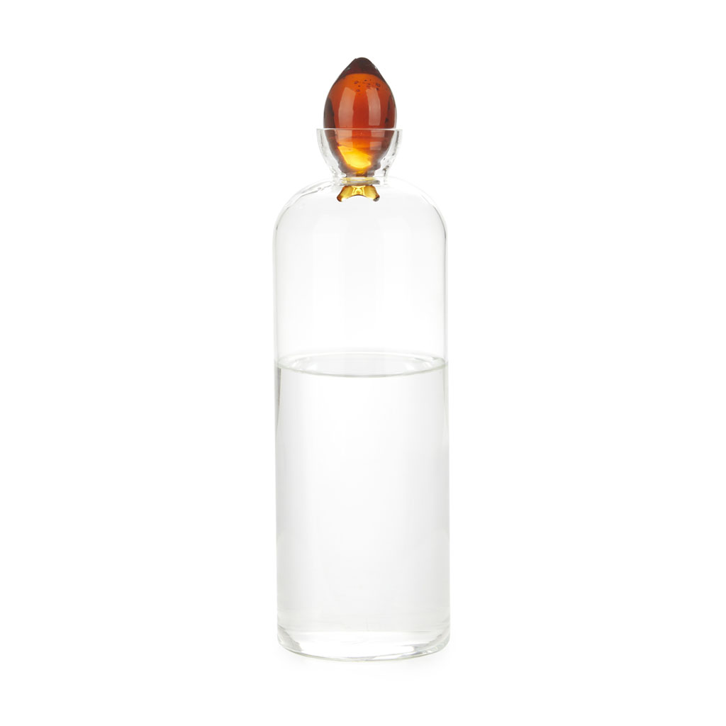 Бутылка для воды Gourami orange, 1,1 л, 28,5 см, Стекло, Balvi, Испания