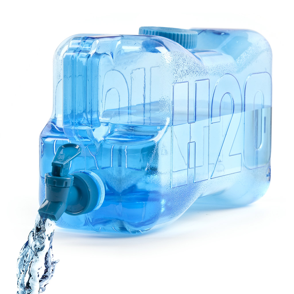 Бутылка для воды H2O 5,5, 16,6х36,4 мл, 5,5 л, 19,8 см, Пластик, Balvi, Испания