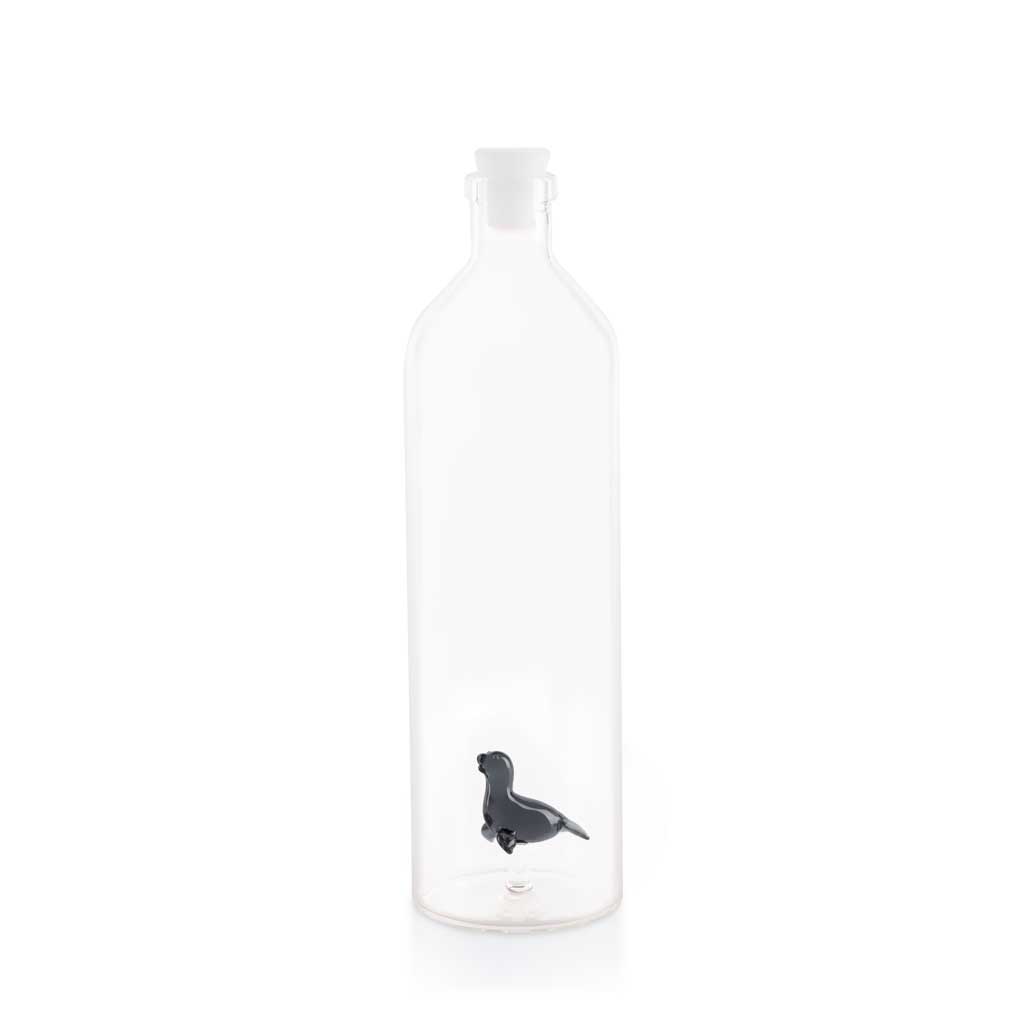 Бутылка для воды Seal, 1,2 л, 9 см, 30 см, Стекло, Balvi, Испания