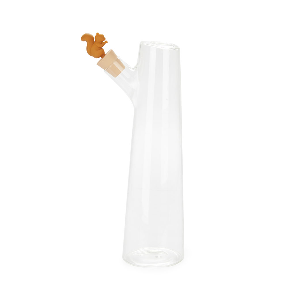 Бутылка для воды Squirrel, 1 л, 31 см, Стекло, Силикон, Balvi, Испания