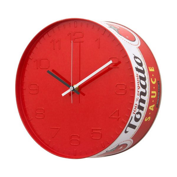 Часы настенные Tomato Sauce, 25 см, 10 см, Металл, Balvi, Испания