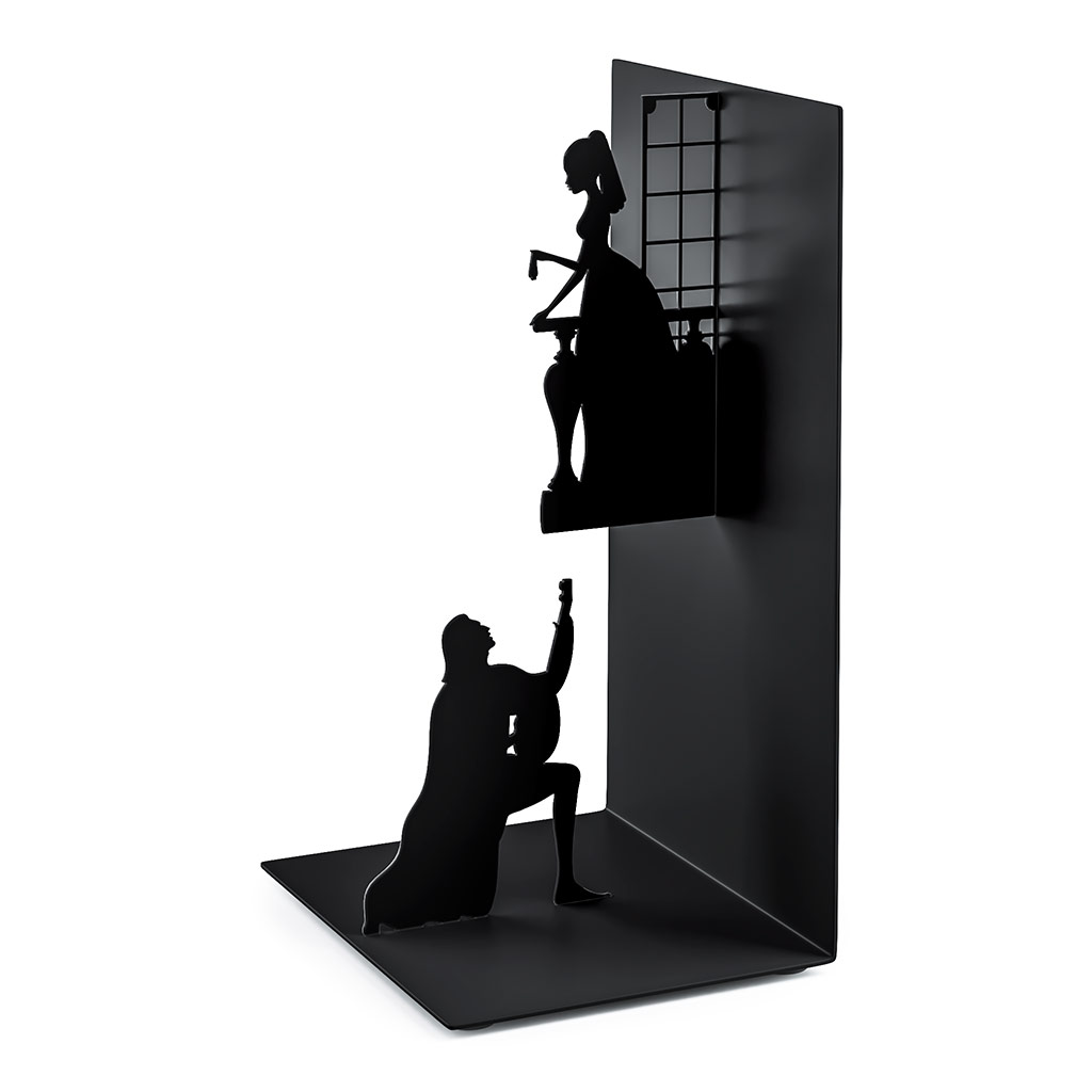 Держатель для книг Romeo&Juliet, 10х9 см, 17 см, Металл, Balvi, Испания
