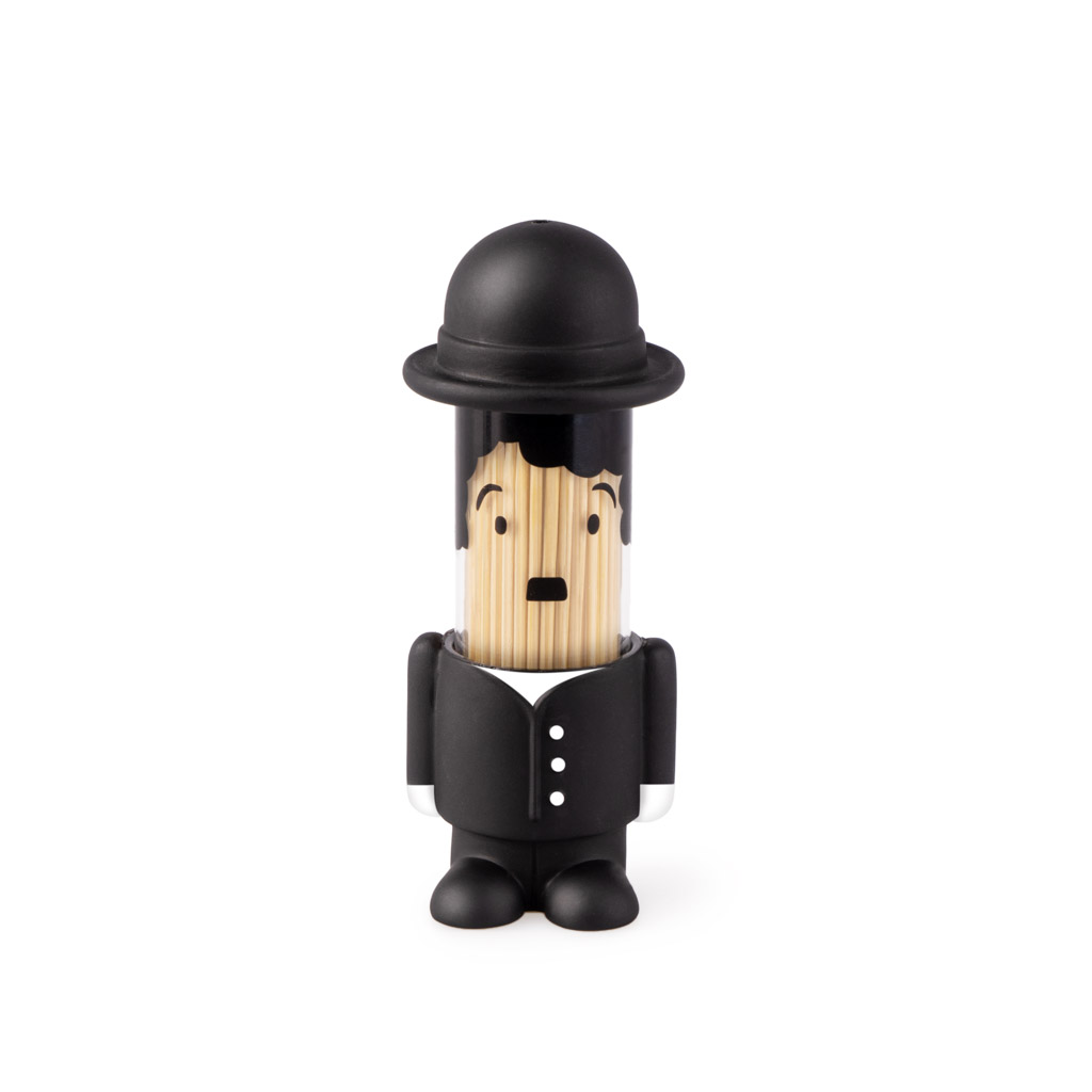 Емкость для специй и зубочисток Charles Chaplin, 5 см, 11 см, Пластик, Balvi, Испания