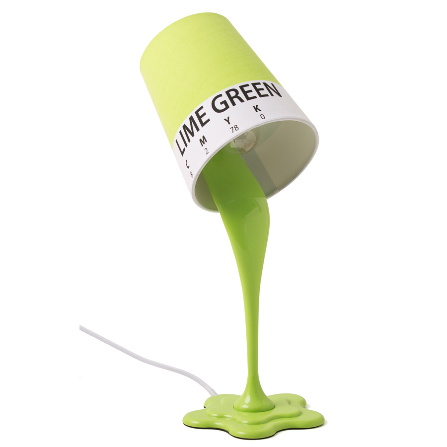 Лампа настольная Cmyk green, 15х19 см, 40 см, Пластик, Balvi, Испания