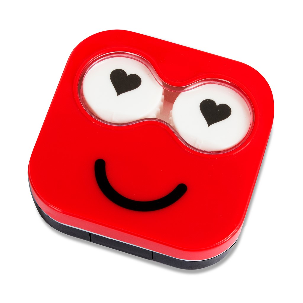 Набор для контактных линз Emoji, 7х8 см, Пластик, Balvi, Испания