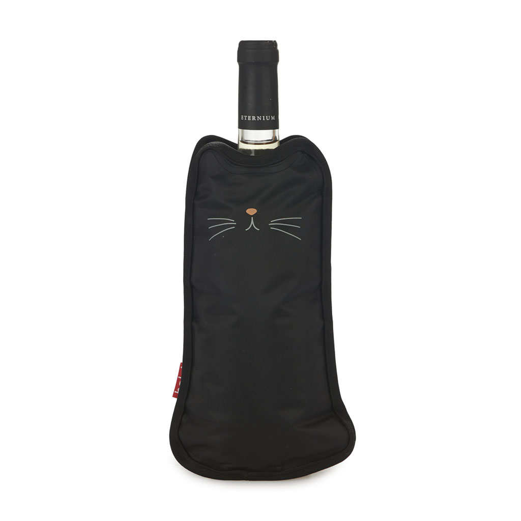 Охладительная рубашка для вина Meow black, 15х24 см, Нейлон, Balvi, Испания