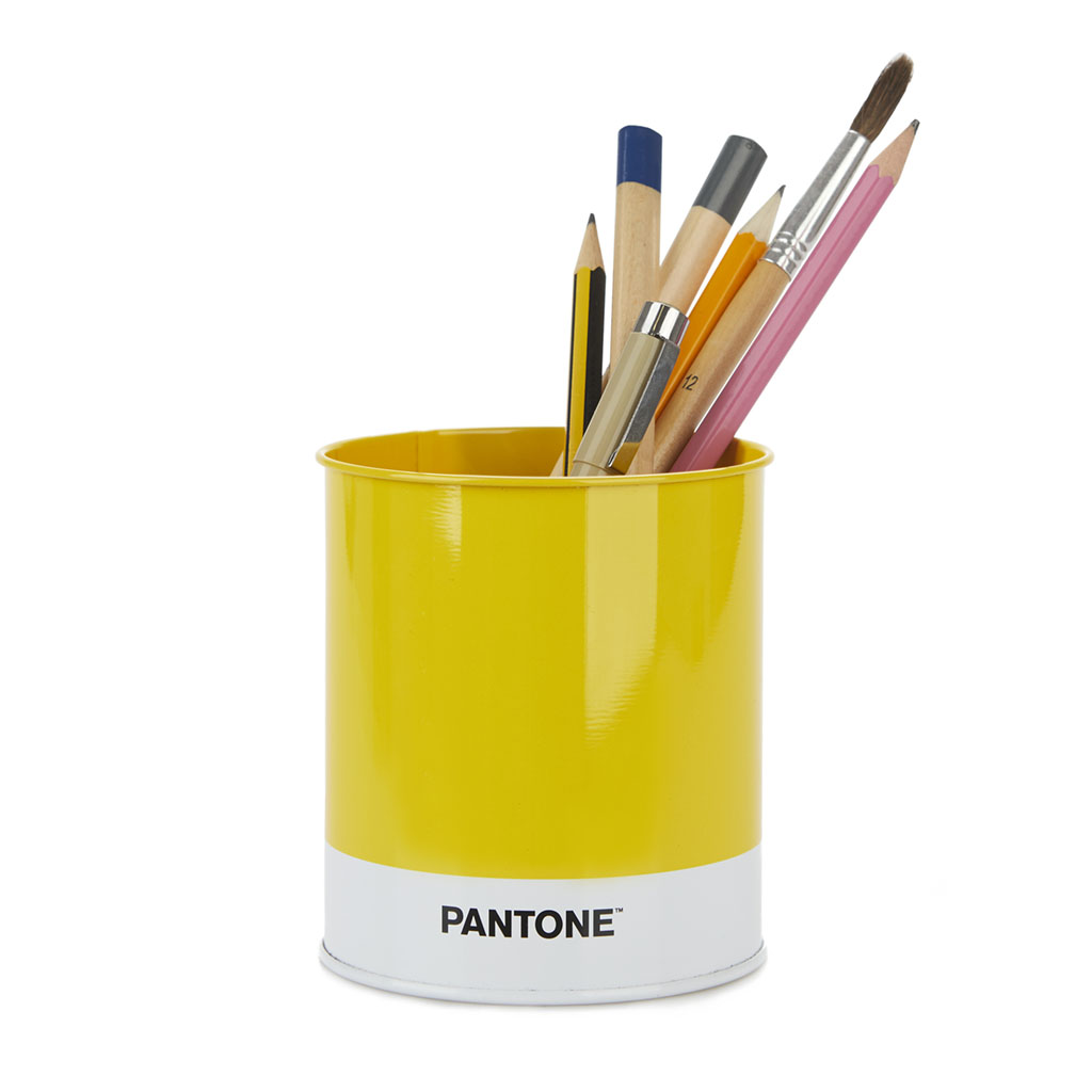 Подставка для канцелярских принадлежностей Pantone yellow, 9 см, 10 см, Металл, Balvi, Испания, Pantone