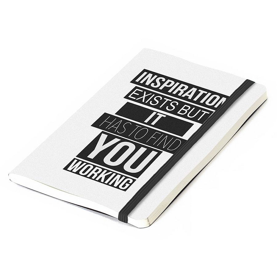 Записная книжка Inspiration White, 10x15 см, 1 см, Бумага, Balvi, Испания