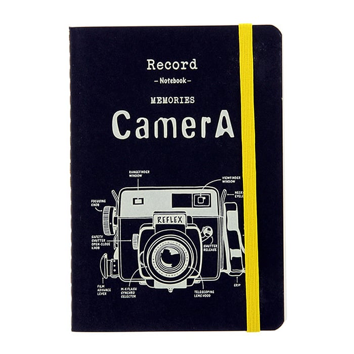 Записная книжка Retro Camera, 10x15 см, 1 см, Бумага, Balvi, Испания