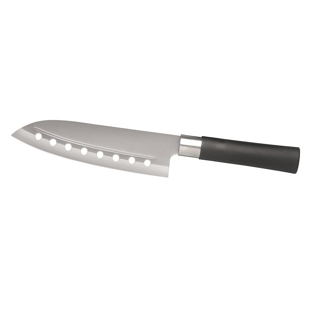 Нож с отверстиями Сантоку Cook&Co, 18 см, Нерж. сталь, BergHOFF, Бельгия Нож с отверстиями Сантоку Cook&Co, 18 см, Нерж. сталь, BergHOFF, Бельгия
