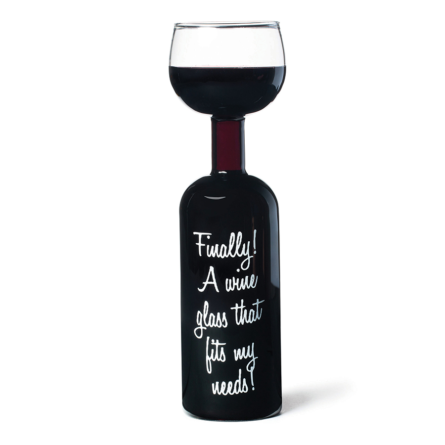  Wine bottle glass, 750 , 10 , 27 , , BigMouth, 
