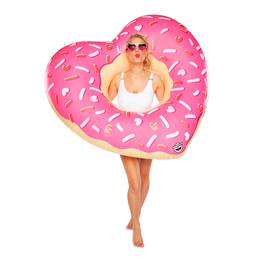   Heart Donut, 129x129 , 24 , , BigMouth, 
