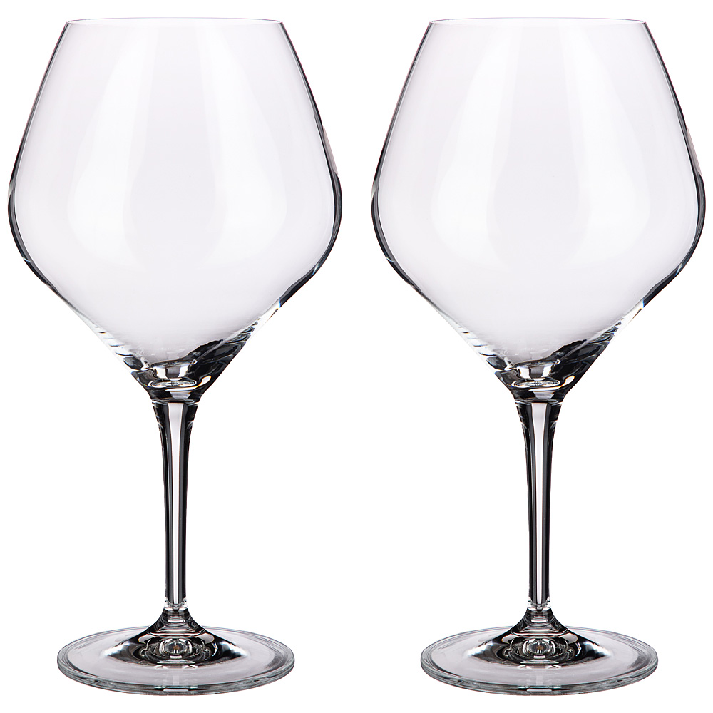 Набор бокалов для вина Amoroso 450, 2 шт., 450 мл, 24 см, Хрустальное стекло, Bohemia Crystal, Чехия