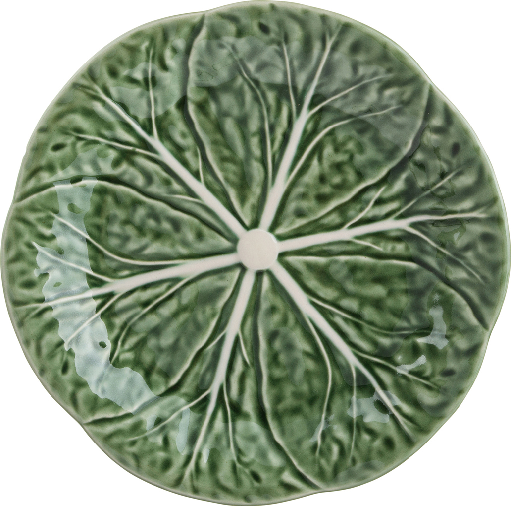Десертная тарелка Cabbage, 19 см, Керамика, Bordallo Pinheiro, Португалия