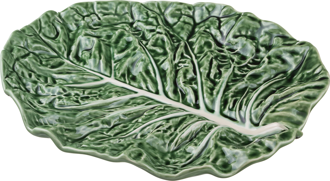 Сервировочное блюдо Cabbage l, 36x31 см, Керамика, Bordallo Pinheiro, Португалия