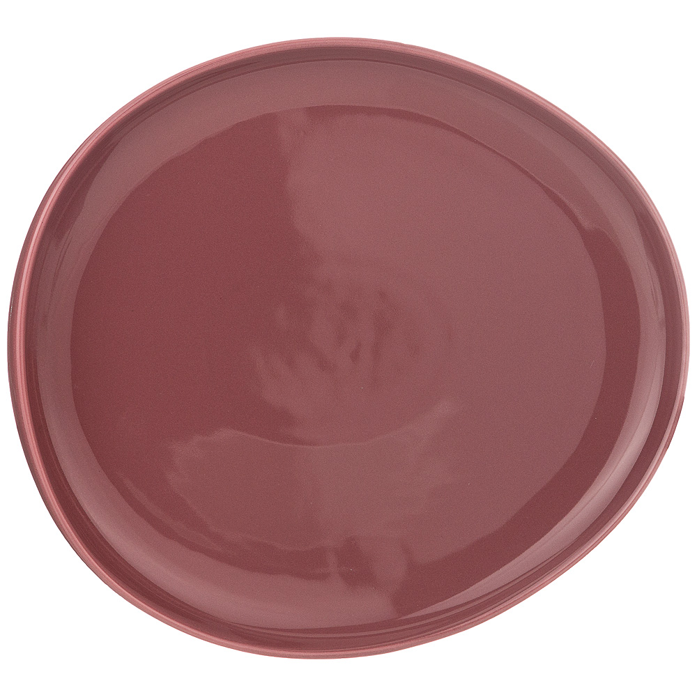Обеденная тарелка Fusion lingonberry, 27x25 см, Фарфор, Bronco, Китай, fusion arti