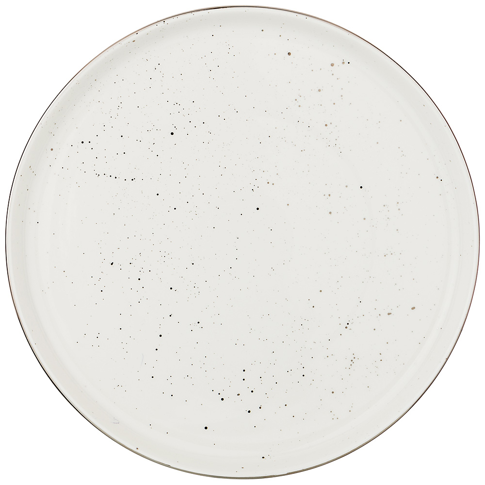 Обеденная тарелка Platinum, 25 см, Фарфор, Bronco, Китай