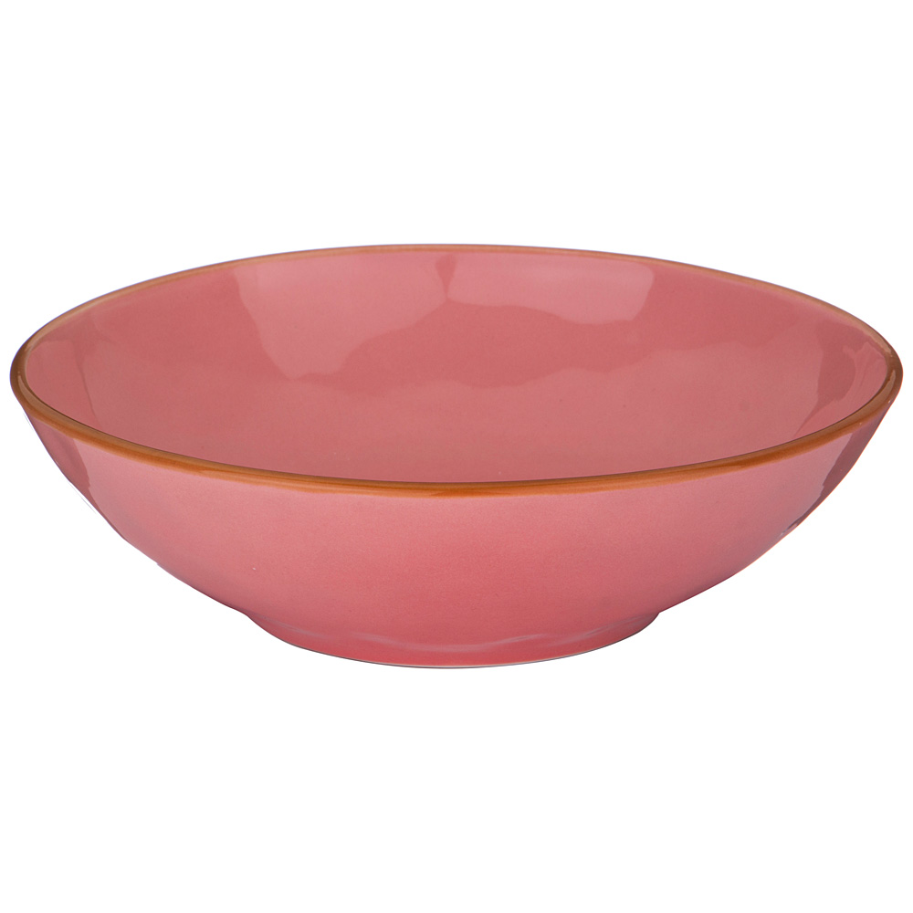 Тарелка для супа Concerto pink, 19 см, Керамика, Bronco, Китай
