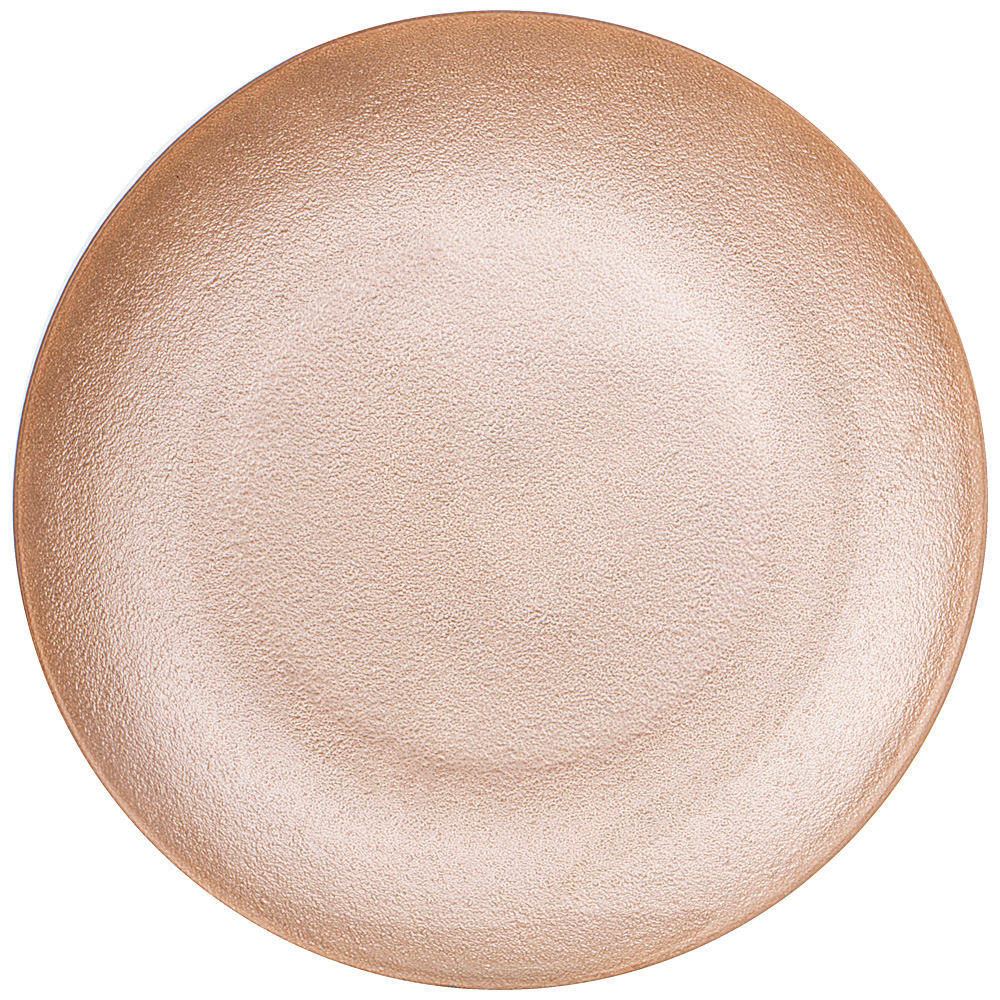 Тарелка обеденная Natural Shine Cream, 28 см, Стекло, Bronco, Турция