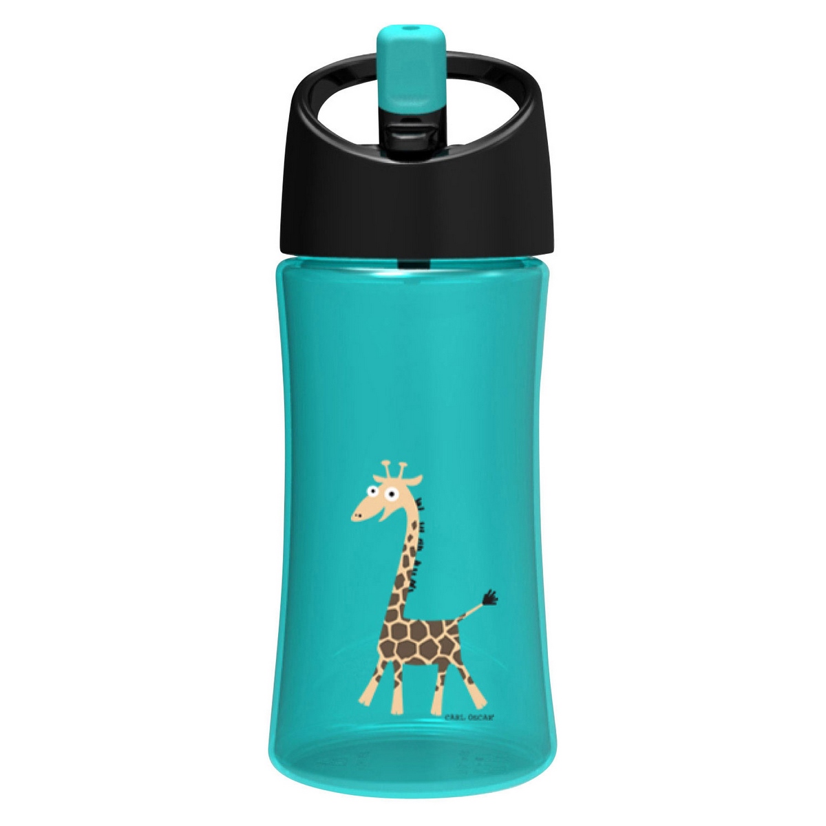 Детская бутылка для воды Carl Oscar Giraffe, 7 см, 350 мл, 17,5 см, Пластик, Carl Oscar