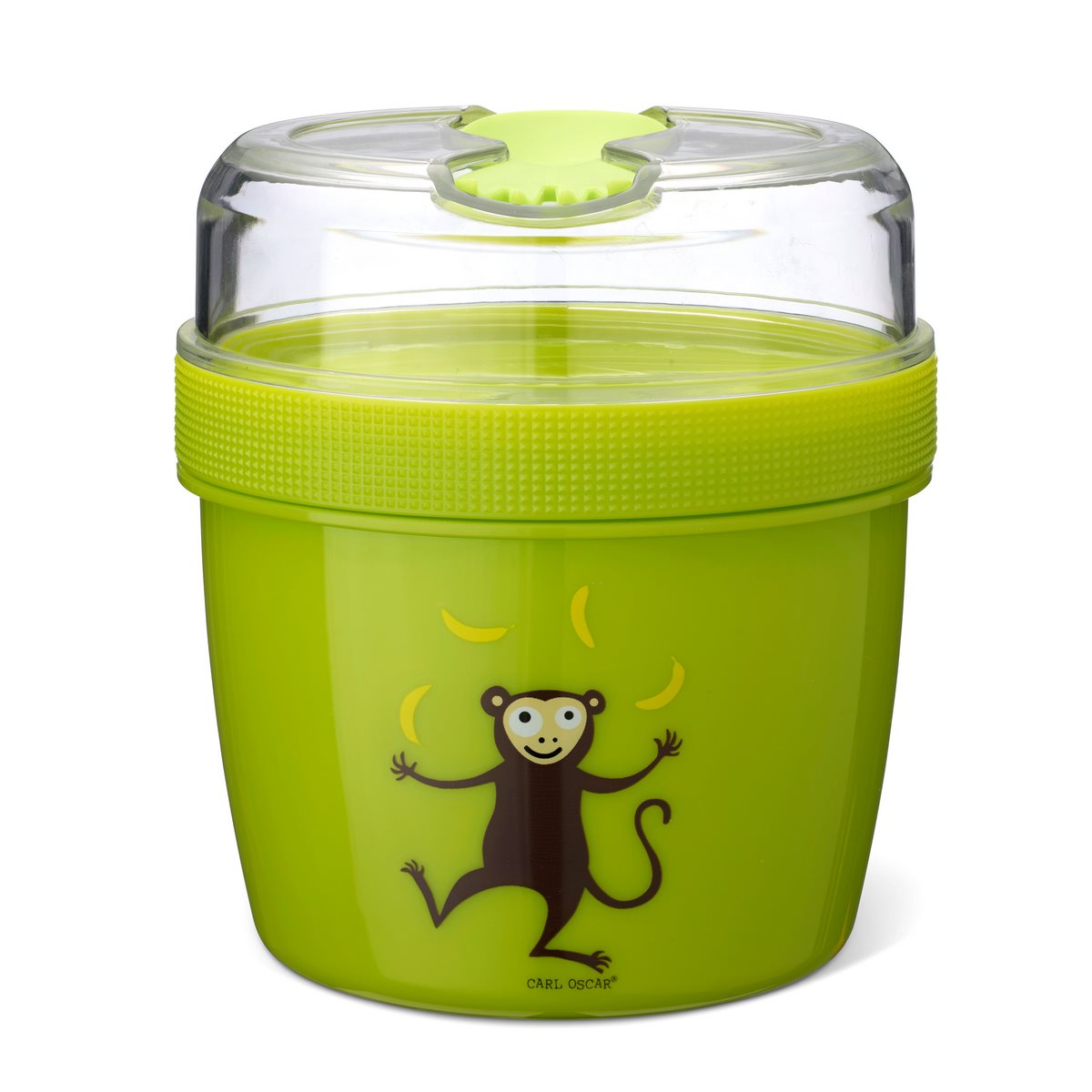 Ланч-бокс с охлаждающим элементом N-ice Cup Monkey, 11,7 см, 13 см, 800 мл, Силикон, Пластик, Carl Oscar, Швеция