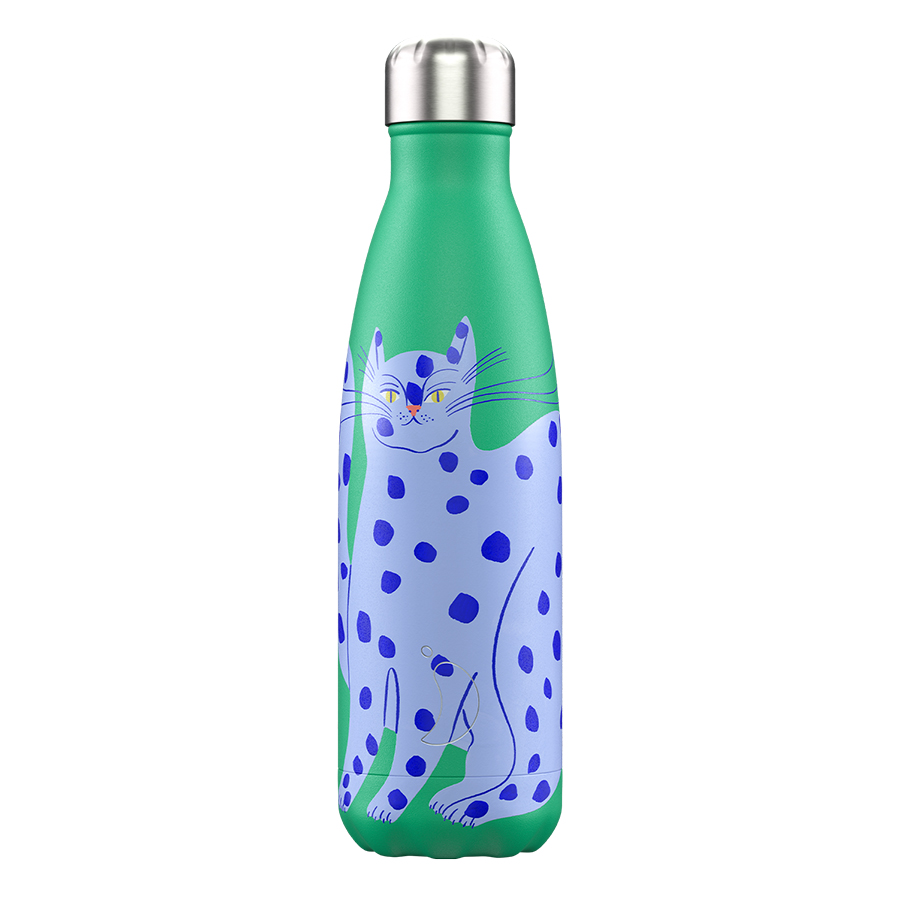  Artist Agathe singer blue cat, 500 , 26 , , . , , Chilly's Bottles, 