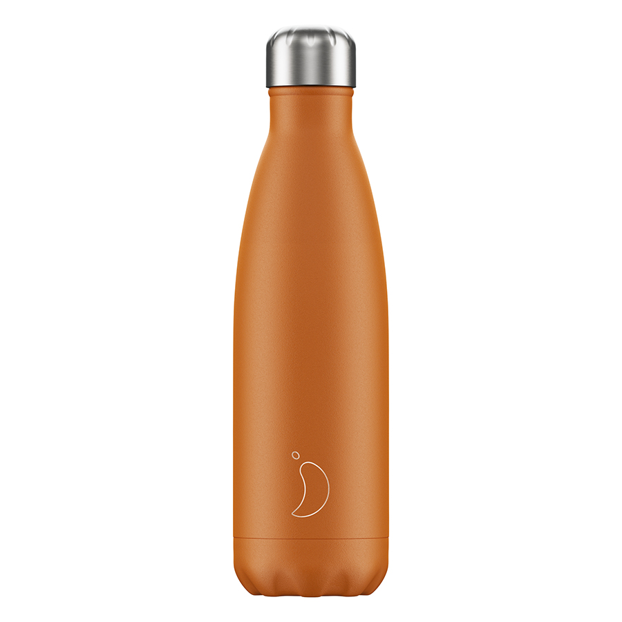  matte Burnt orange 500 ., 500 , 7 , 27 , , . , Chilly's Bottles, 