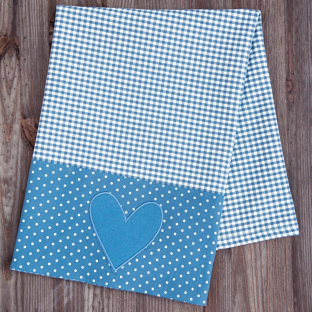  Paula Blue Check, 5070 , , Country Home Style, , Paula Blue