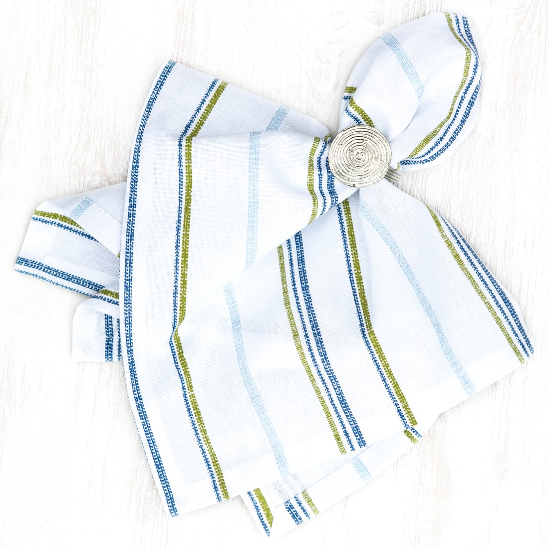  Iris Stripe, 45x45 , , Country Home Style, 