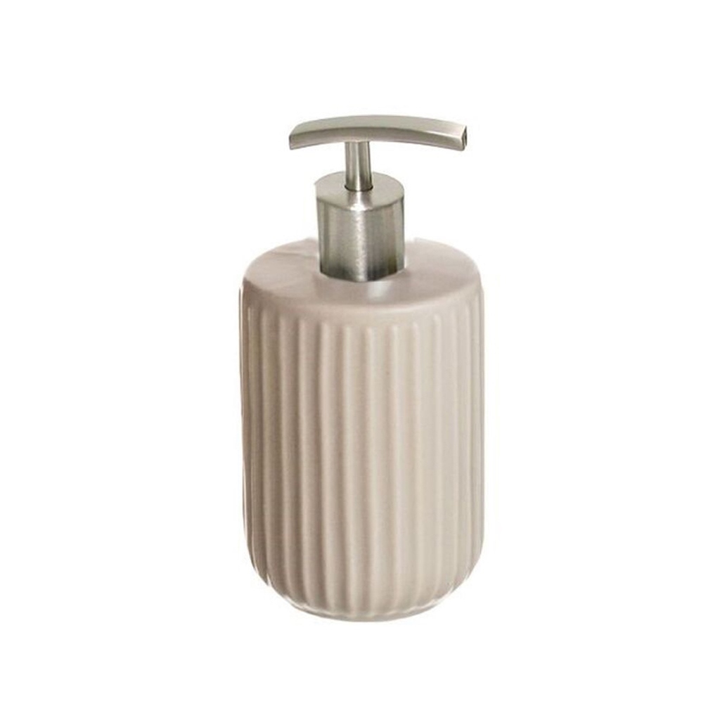 Дозатор для жидкого мыла Manhattan beige, 18 см, Керамика, Dcasa, Испания