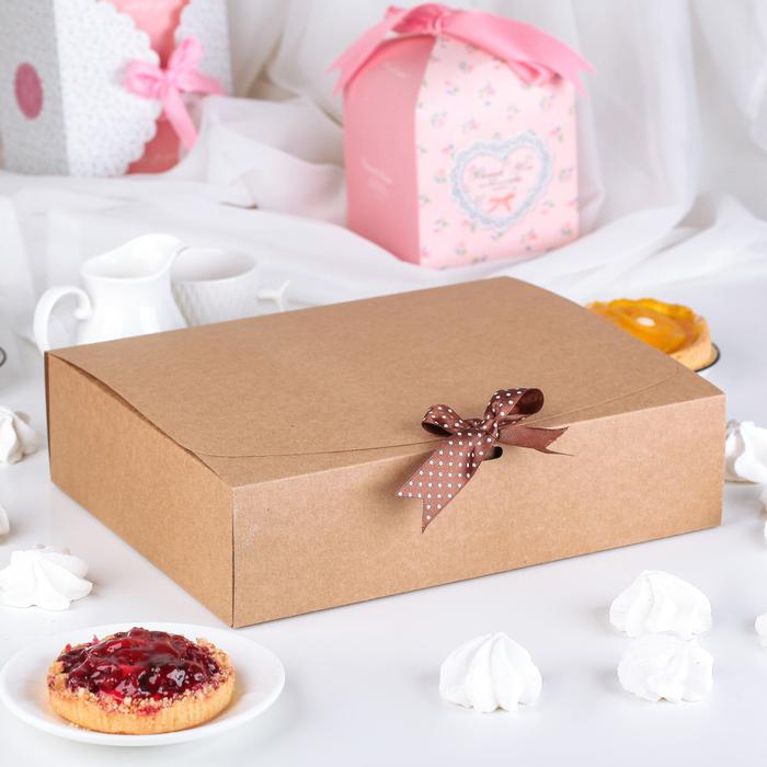 Подарочная коробка Craft Dot, 25х31 см, 8 см, Картон, Китай Подарочная коробка Craft Dot, 25х31 см, 8 см, Картон, Китай