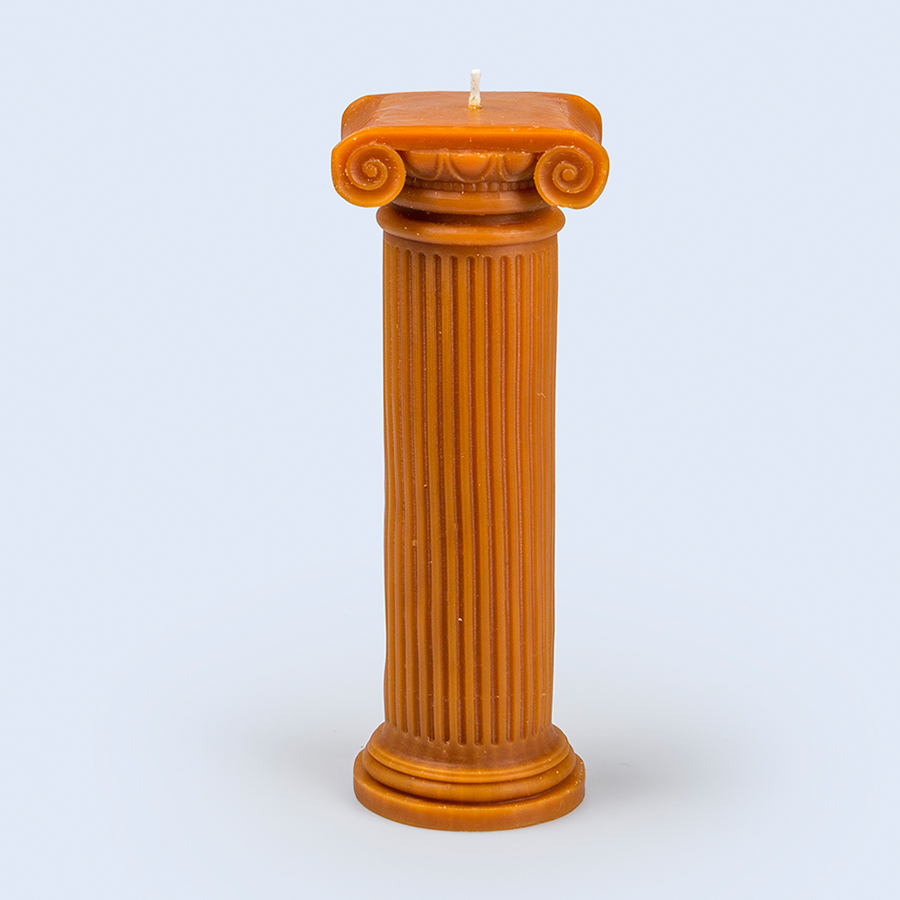 Свеча Column orange, 26 см, Doiy, Испания