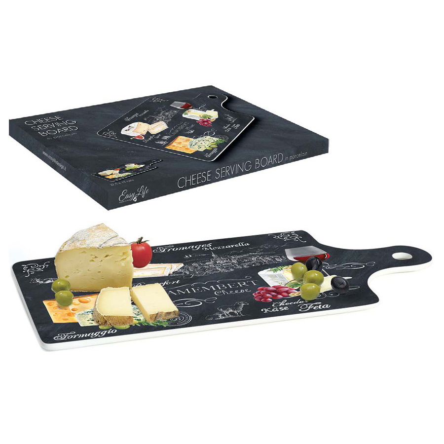 Доска для сыра World of Cheese, 35х18 см, Фарфор, Easy Life (R2S), Italian set