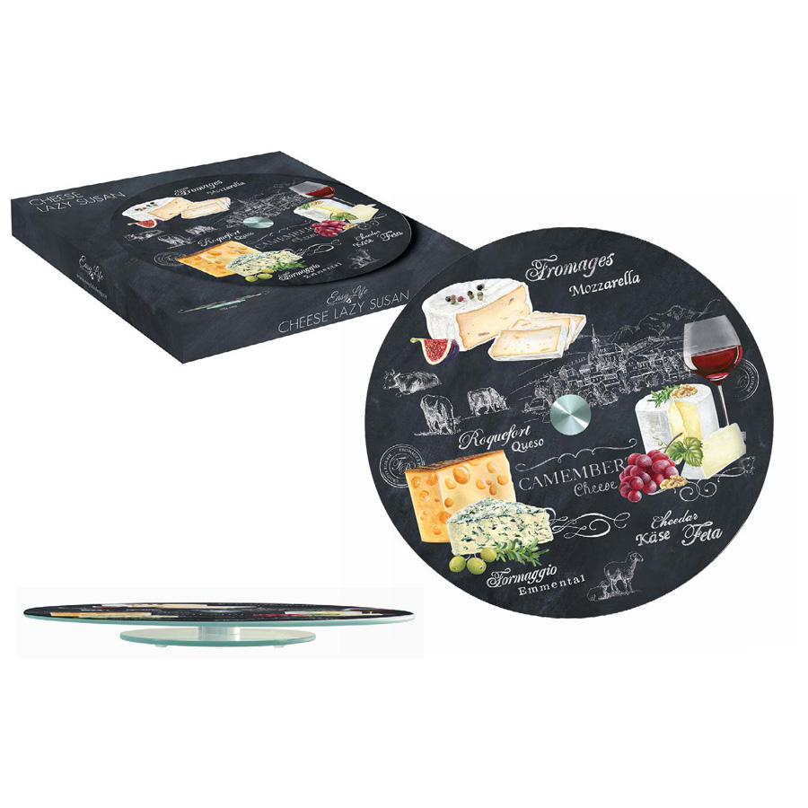 Блюдо для подачи World of Cheese, 32 см, Стекло, Easy Life (R2S), Italian set