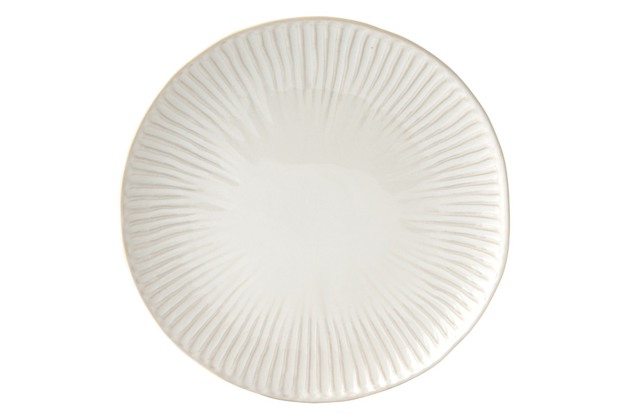 Тарелка обеденная Gallery white, 26 см, Фарфор, Easy Life, Италия