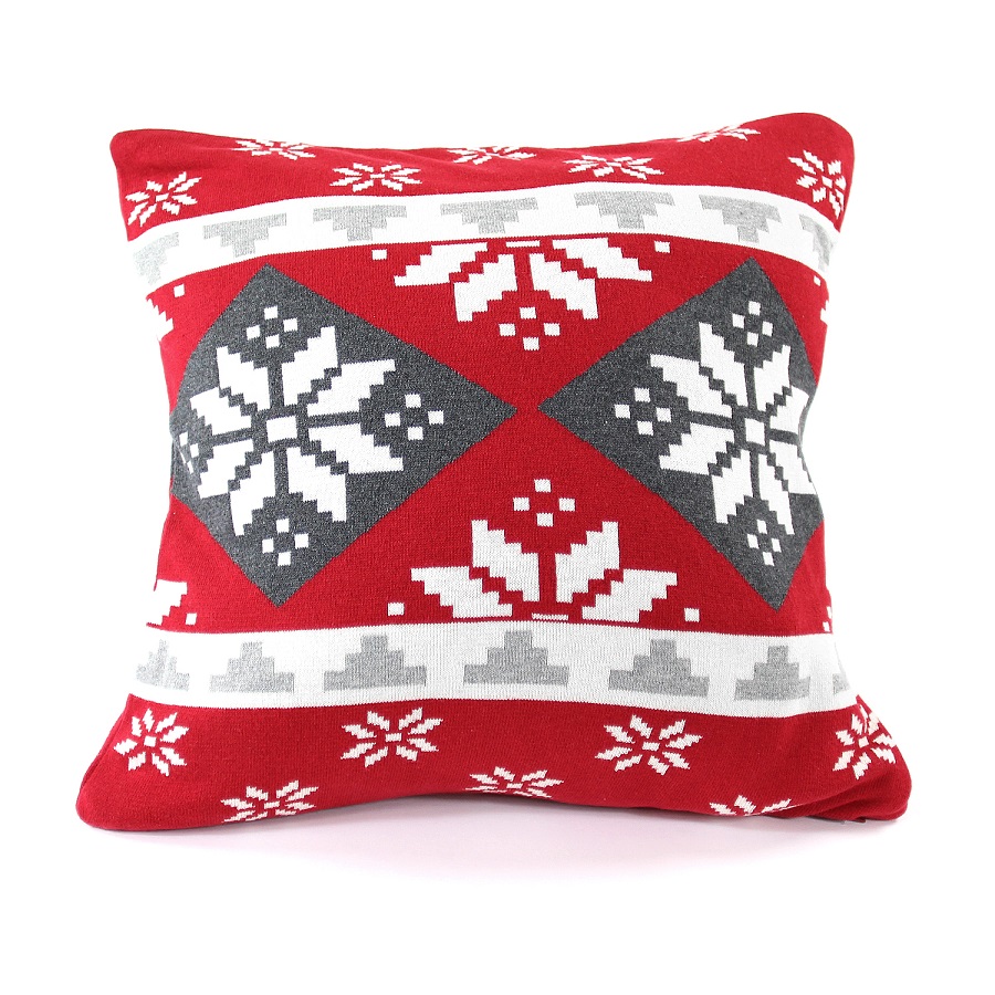 Декоративная подушка Christmas Story, 45x45 см, Хлопок, EnjoyMe, Россия