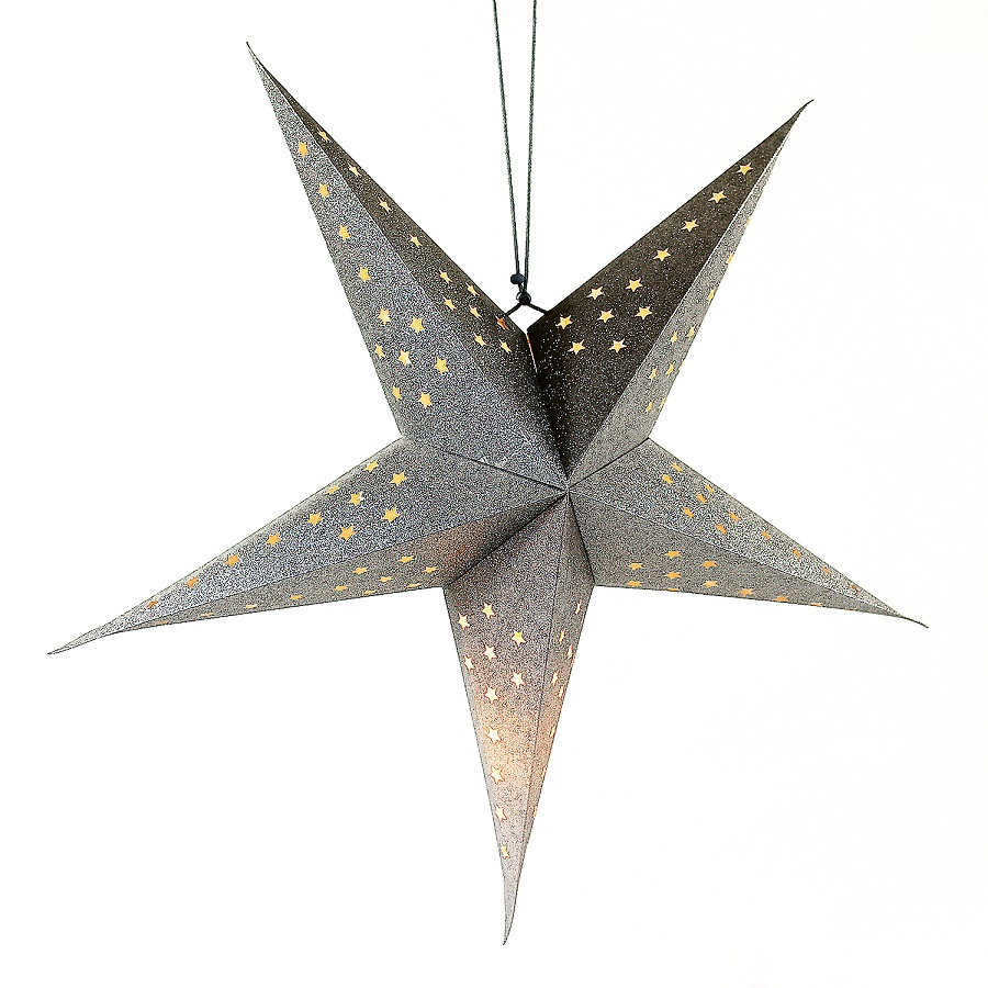  Led- Silver Star, 60x60 , , EnjoyMe, 