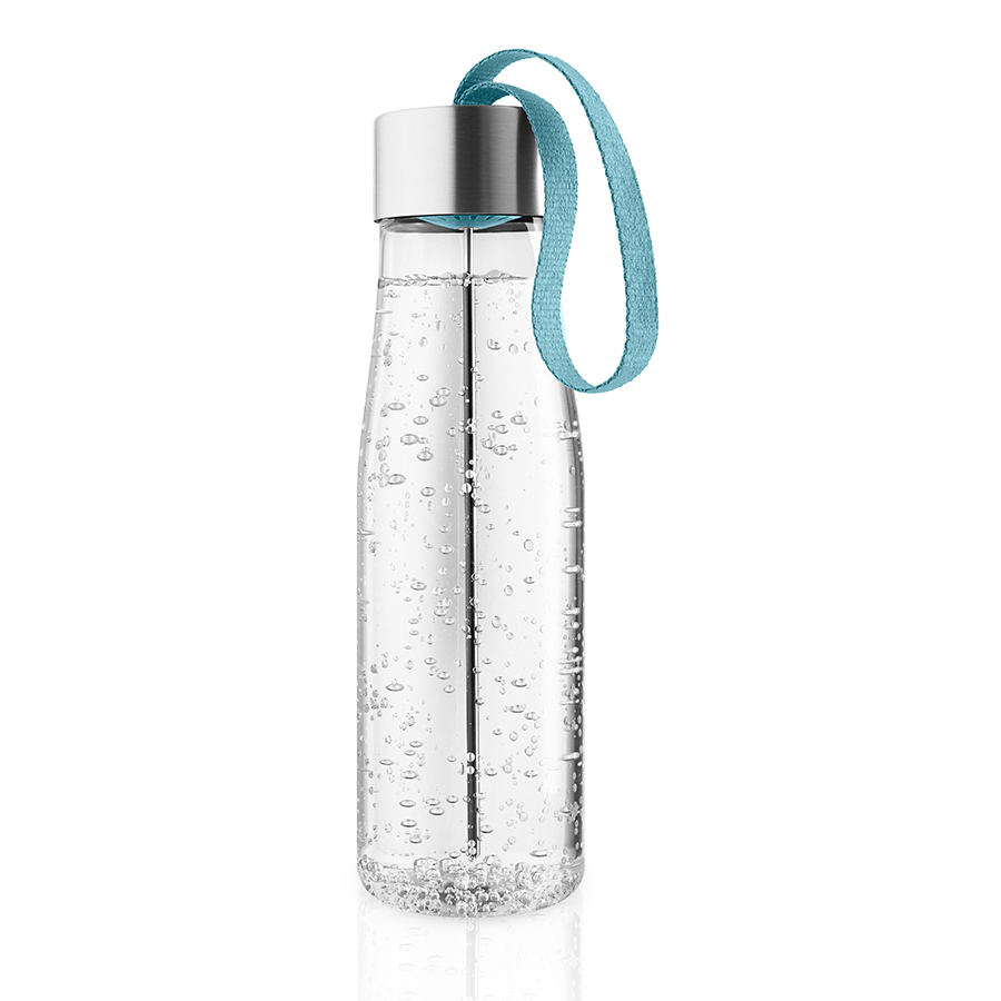 Бутылка для воды Myflavour lightblue, 750 мл, Нерж. сталь, Пластик, Нейлон, Eva Solo, Дания