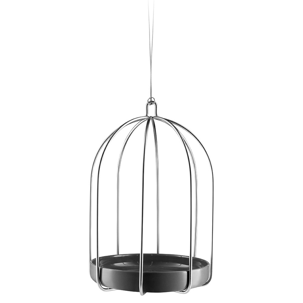 Кормушка-клетка для птиц Cage, 23 см, 31 см, Нерж. сталь, Керамика, Eva Solo, Дания