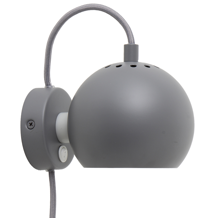   Ball Light Gray Matte, 12 , 16 , , Frandsen, 