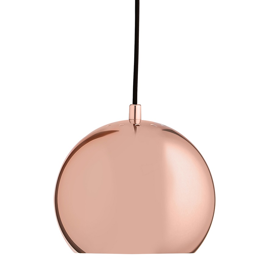Люстра Ball bronze gloss 18, 18 см, 16 см, Металл, Frandsen, Дания, Ball